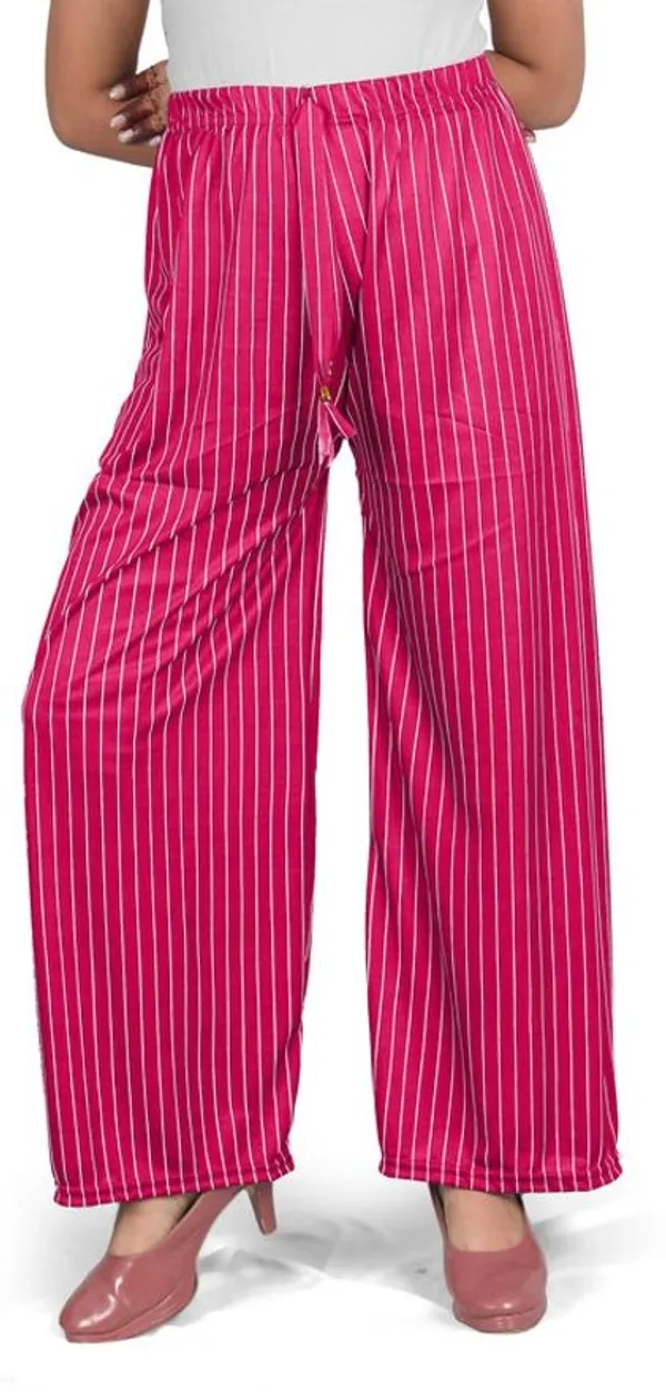 NOBEKA_Straight_Fit_Women_Pink_Trousers