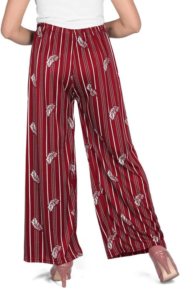 NOBEKA_Straight_Fit_Women_Purple_Trousers
