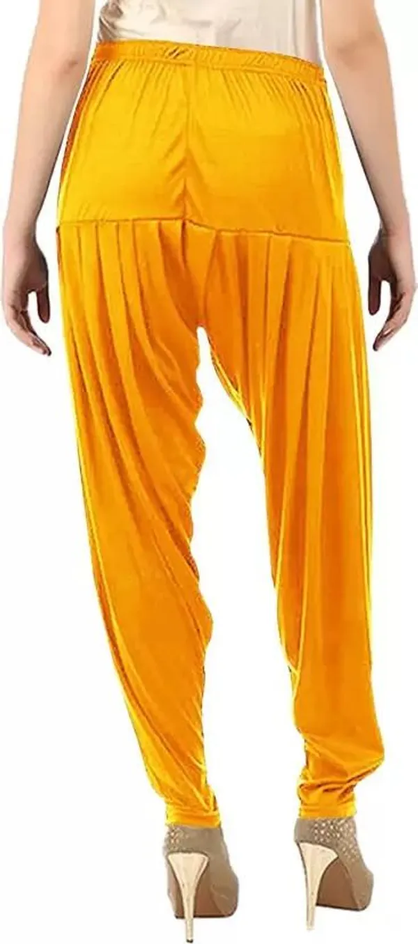 Yellow_Viscose_Rayon_Solid_Dhoti_Salwar_For_Women_&_Girls