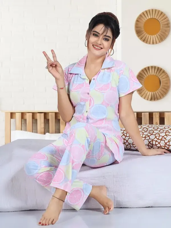 Women_Printed_Night_Suit_Set_(Shirt_&_Pyjama)