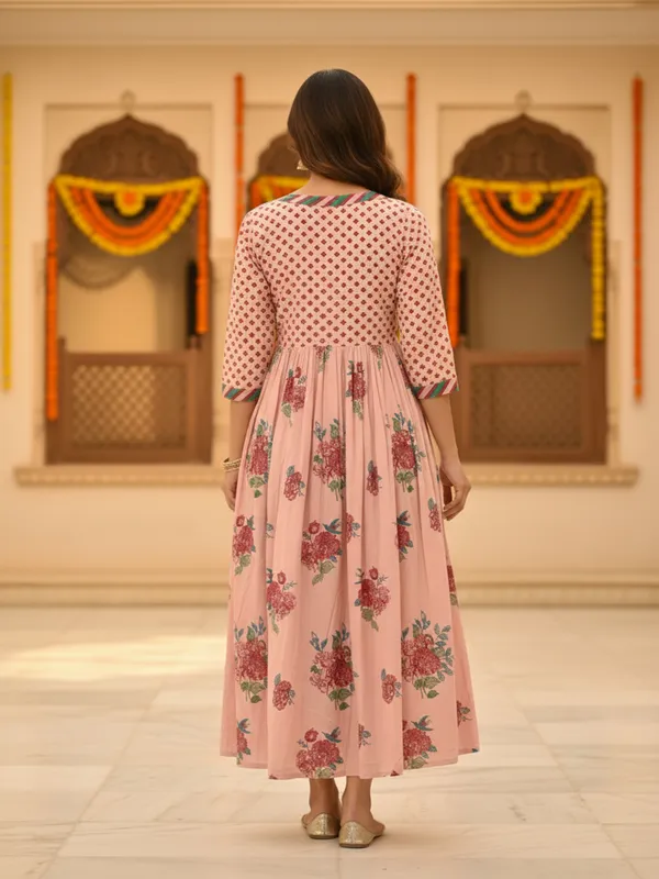 Etzin_Women_A-line_Pink_Midi/Calf_Length_Dress_()