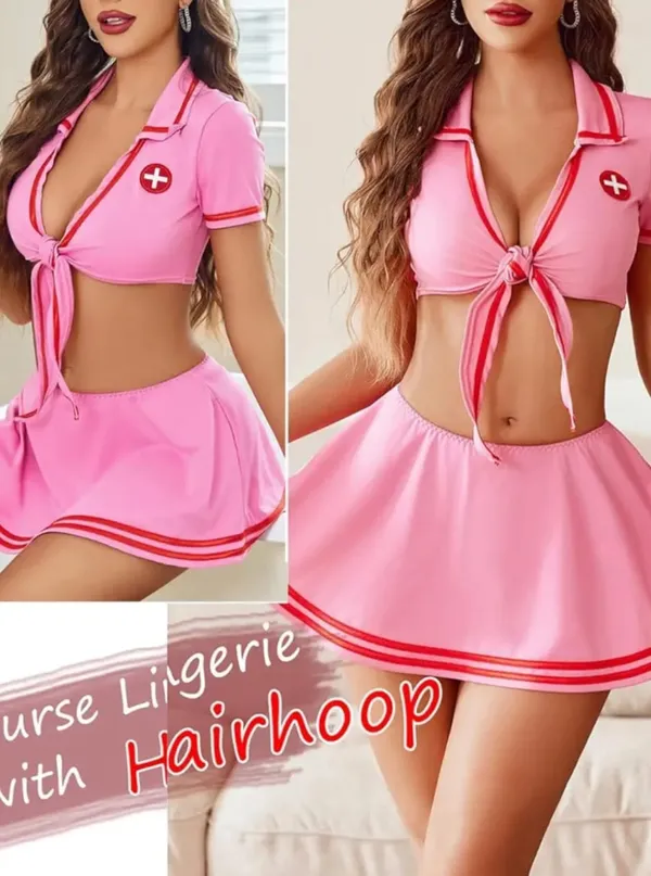 Roleplay_Costume_Sexy_Nurse_Lingerie_for_Women_Lingerie_Set_Nurse_Cosplay_Outfits_with_Tie_Top_and_Mini_Pleated_Skirt_Set