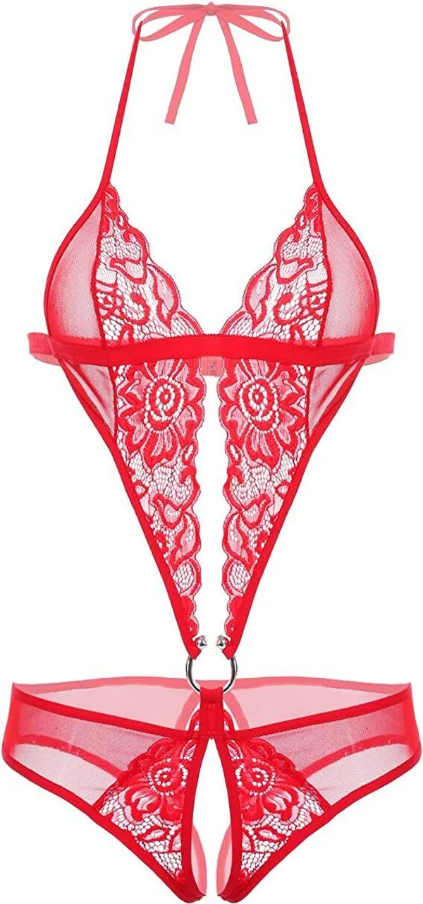 Red_Net_Self_Design_Babydoll_For_Women