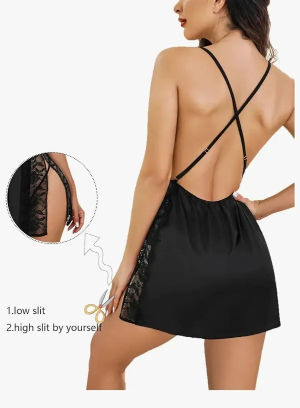 Black_Satin_Blend_Self_Design_Babydoll_For_Women