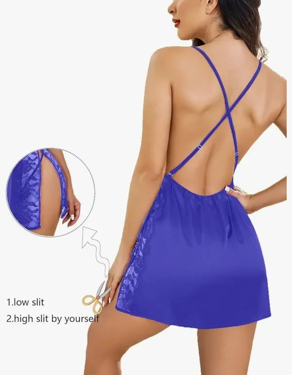 Blue_Satin_Blend_Self_Design_Babydoll_For_Women