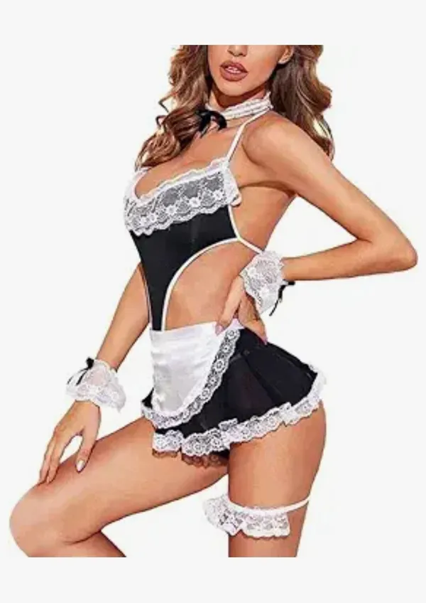 Black_Polyester_Self_Design_Babydoll_For_Women