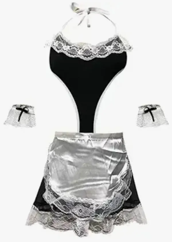 Black_Polyester_Self_Design_Babydoll_For_Women