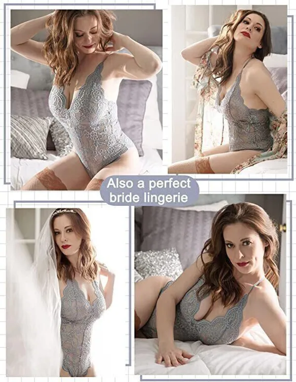 Grey_Net_Self_Design_Babydoll_For_Women
