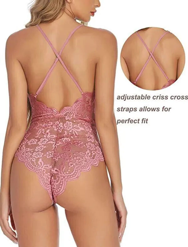 Pink_Net_Self_Design_Babydoll_For_Women
