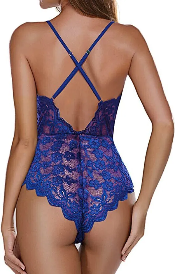 Blue_Net_Self_Design_Babydoll_For_Women