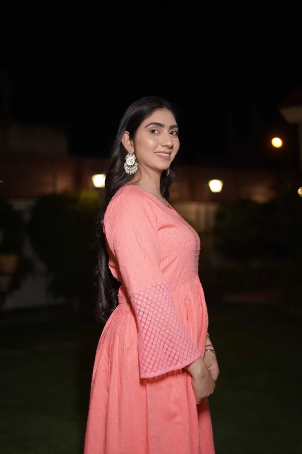 Peach_Fancy_Cotton_Kurta_Set_For_Women