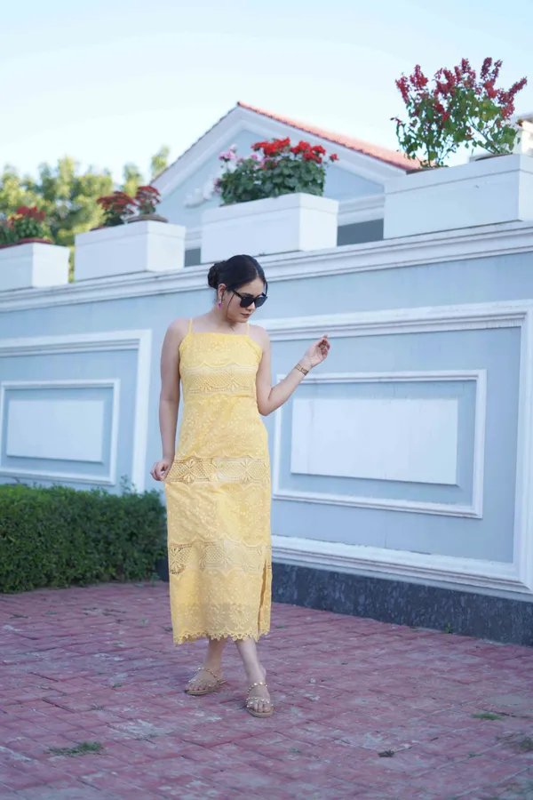 Yellow_Georgette_Maxi_Dress_For_Women