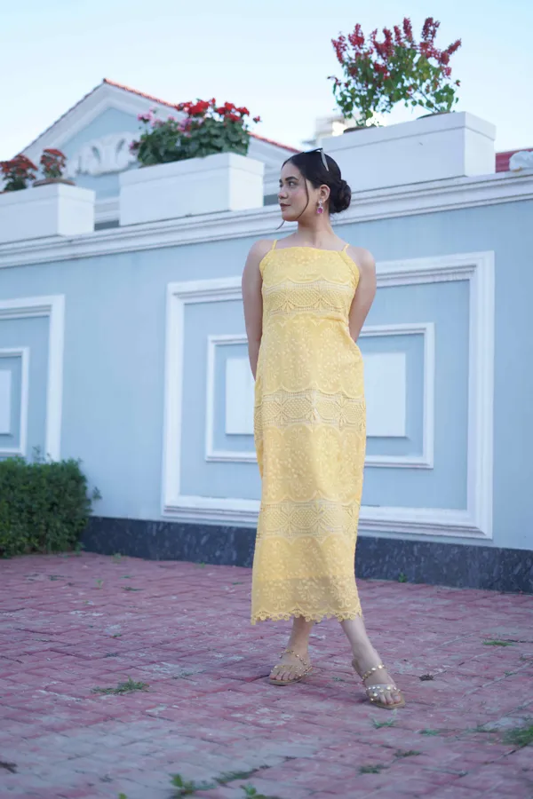 Yellow_Georgette_Maxi_Dress_For_Women