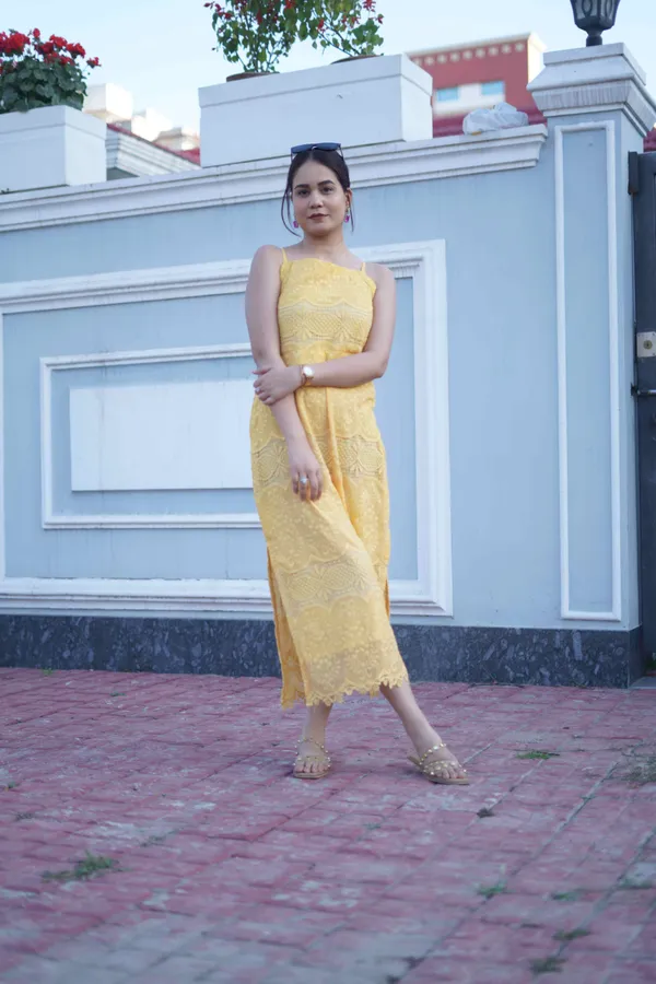 Yellow_Georgette_Maxi_Dress_For_Women