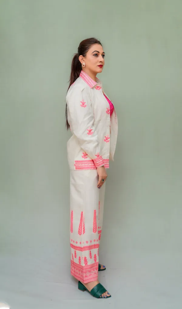 Multicolour_Kora_Cotton_Co-Ord_Set_For_Women