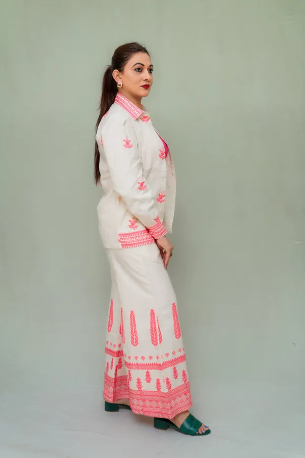 Multicolour_Kora_Cotton_Co-Ord_Set_For_Women