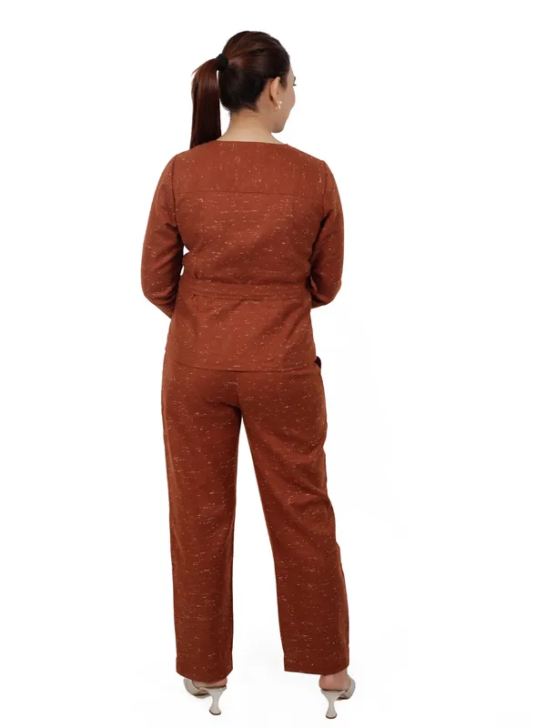 Rust_Pure_Wool_Co-Ord_Set_For_Women