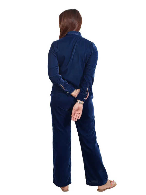 Blue_Velvet_Co-Ord_Set_For_Women