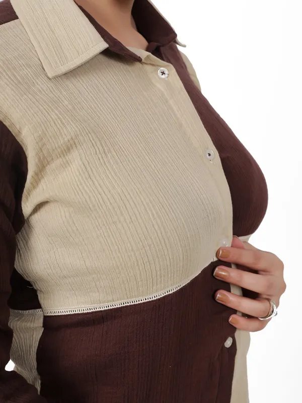 Chocolate_Brown_Shirt_For_Women