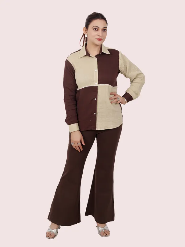 Chocolate_Brown_Shirt_For_Women
