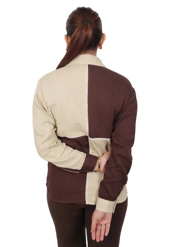 Chocolate_Brown_Shirt_For_Women