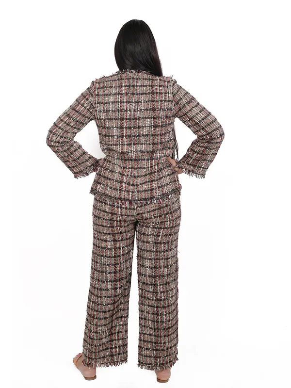 Black_Shimmer_Tweed_Blazer_Set_For_Women