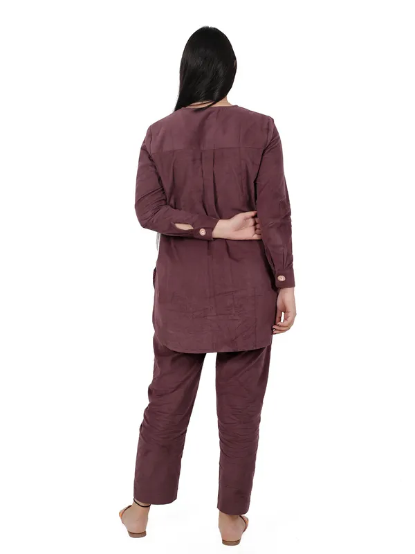 Wine_Co-Ord_Set_For_Women
