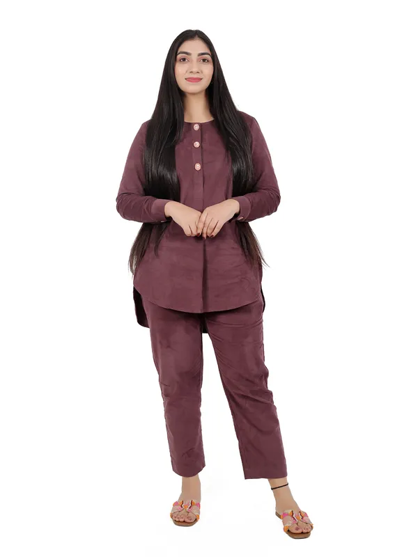 Wine_Co-Ord_Set_For_Women
