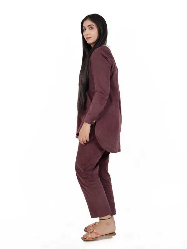 Wine_Co-Ord_Set_For_Women