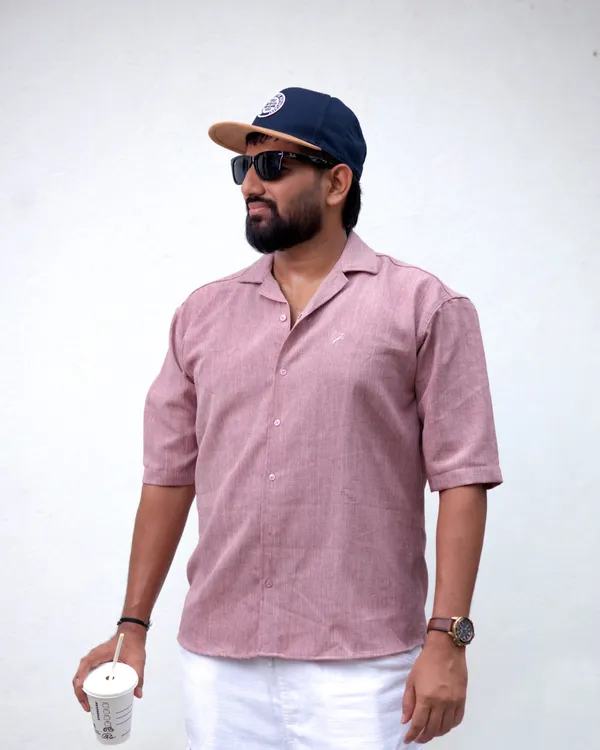 Deep_Teal_&_Dusty_Mauve_Linen_Blend_Slub_Shirt_For_Men_(Pack_of_2)