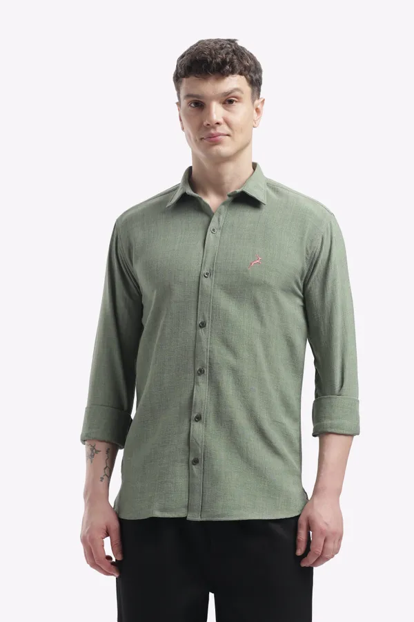 Olive_green_|_Linen_Blend_|_Full_Sleeve