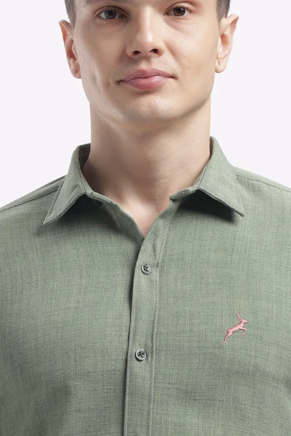 Olive_green_|_Linen_Blend_|_Full_Sleeve