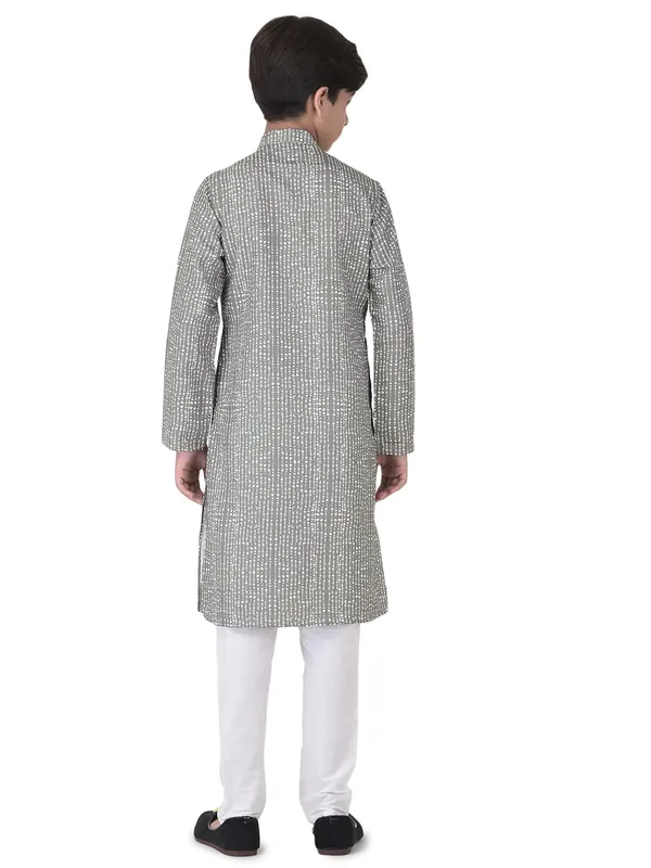 Green_Cotton_Full_Sleeve_Regular_Printed_Kurta_For_Kids