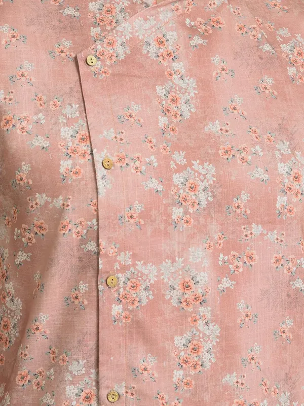 Pink_Cotton_Full_Sleeve_Regular_Fit_Printed_Kurta_For_Men