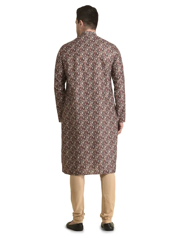 Multicolour_Cotton_Multicolour_Full_Sleeve_Regular_Fit_Printed_Kurta_For_Men