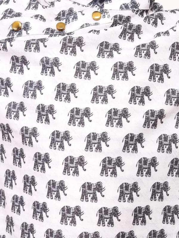 White_Cotton_Full_Sleeve_Regular_Printed_Kurta_For_Kids