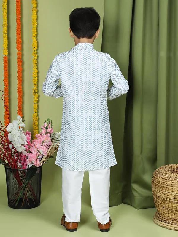 Red_Cotton_Full_Sleeve_Regular_Fit_Printed_Red_Kurta_For_Boy