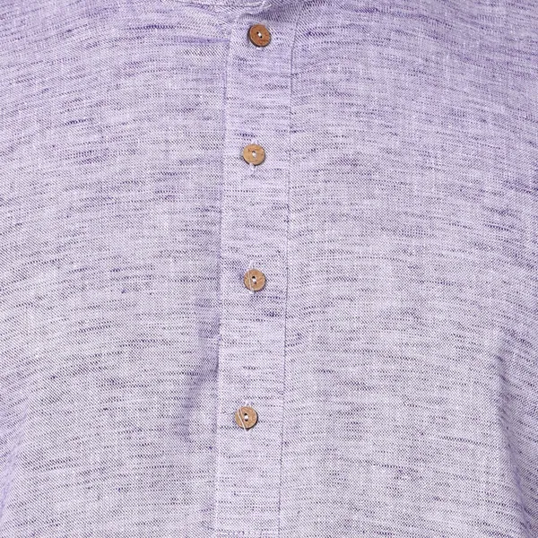 Tabard_Men_Solid_Straight_Kurta_(Purple)
