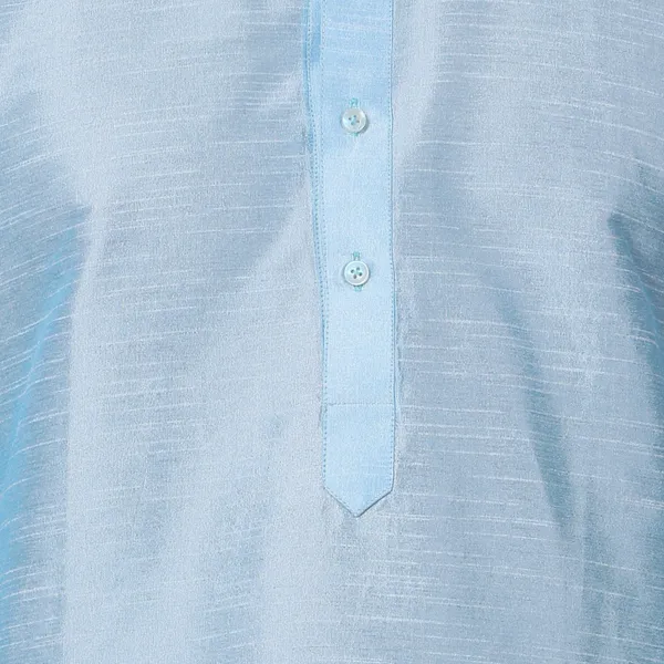 Tabard_Men_Solid_Straight_Kurta_(Blue)