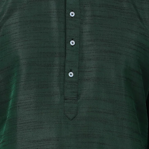 Tabard_Men_Solid_Straight_Kurta_(Green)