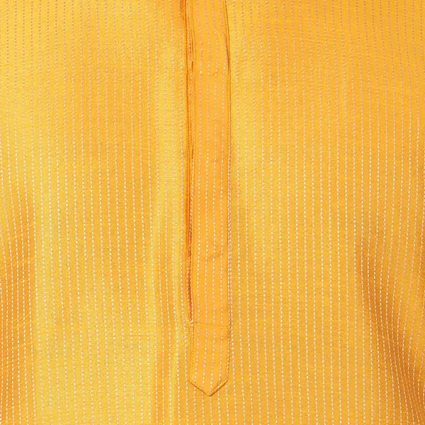 Tabard_Men_Striped_Straight_Kurta_(Yellow)