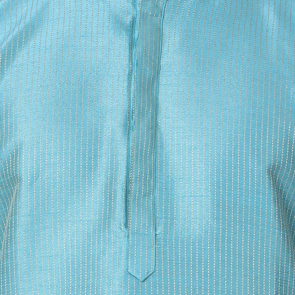 Tabard_Men_Striped_Straight_Kurta_(Blue)