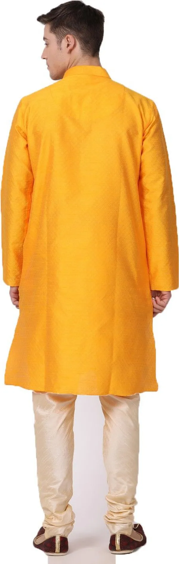 Tabard_Men_Self_Design_Straight_Kurta_(Yellow)