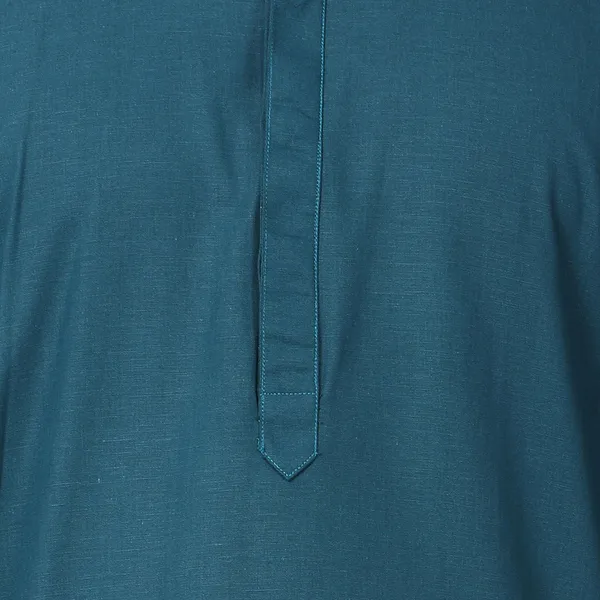 Tabard_Men_Solid_Straight_Kurta_(Green)