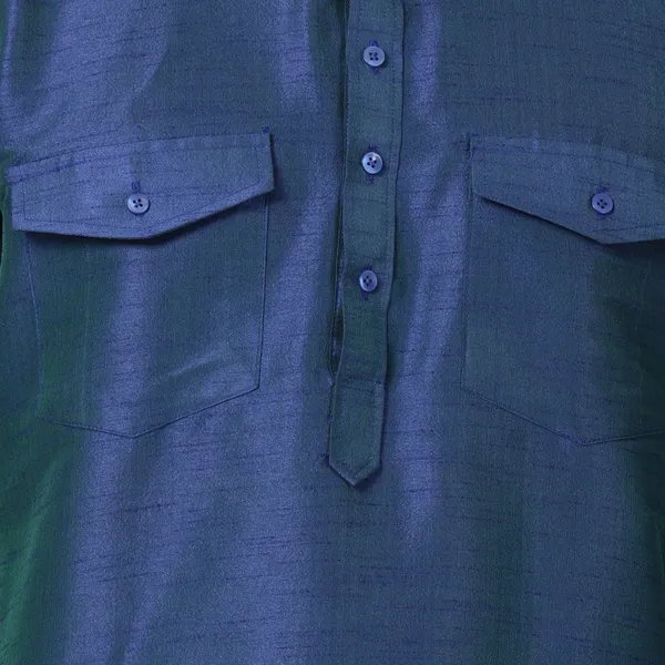 Tabard_Men_Self_Design_Pathani_Kurta_(Blue)