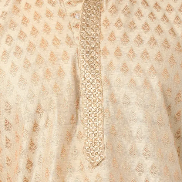 Tabard_Men_Self_Design_Straight_Kurta_(Beige)