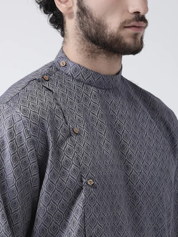 Tabard_Men_Printed_Straight_Kurta_(Blue)