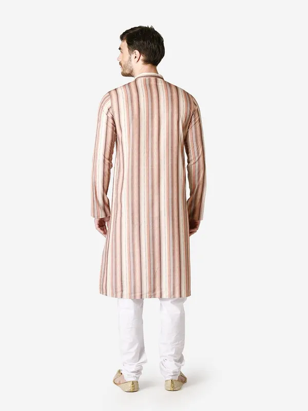 Tabard_Men_Striped_Straight_Kurta_(Multicolor)