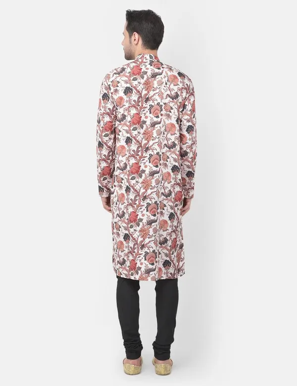 Tabard_Men_Printed_Straight_Kurta_(White)