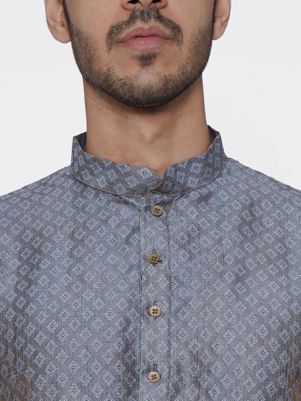 Tabard_Men_Printed_Straight_Kurta_(Blue)